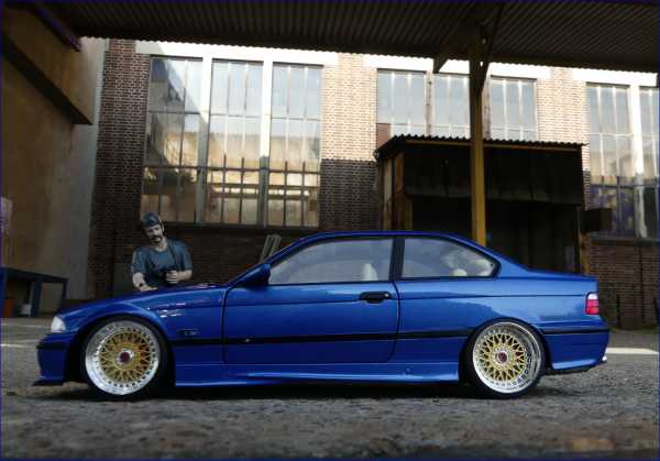 1:18 BMW E36 M3 Blue DieCast - inklusive OVP